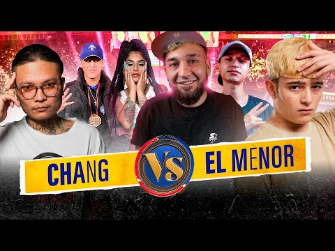 EL MENOR ES EL ORGULLO CHILENO! 🇨🇱 EL MENOR VS CHANG CON JOKKER, FLOR DE RAP Y NFX