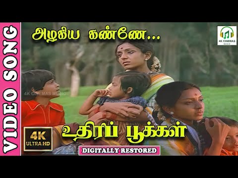Azhagiya Kanne 4K Video Song | Uthiripookkal Tamil Movie| Kannadasan,S.Janaki,Ilayaraja | Mahendran — Azhagiya Kanne