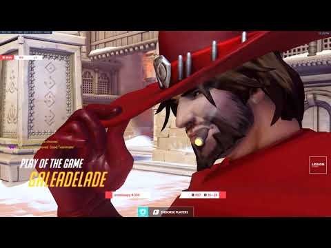 GALE DPS MAIN MCCREE! POTG! [ OVERWATCH SEASON 23 TOP 500 ]