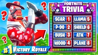 TRIVIA BATTLE in Fortnite!