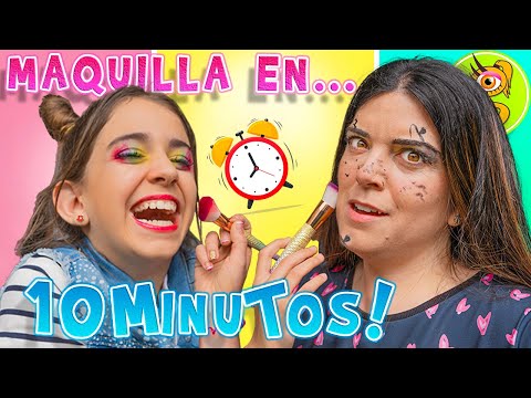 10 MINUTOS MAKE UP CHALLENGE!! ¡¡QUÉ DESASTRE!!