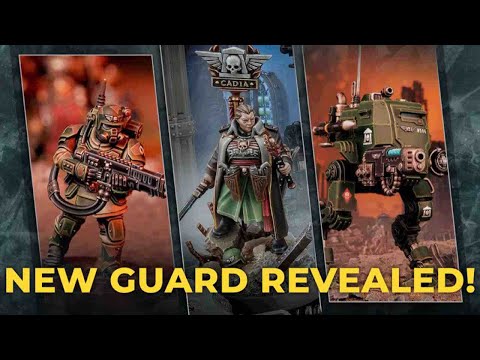 New IMPERIAL GUARD revealed! Astra Militarum new Kasrkin and more!