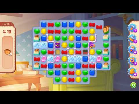 Homescapes level 2746 - 15 Moves - No Boosters #Bubunka