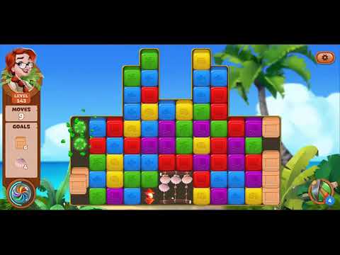 Lost Island Blast Adventure Level 143