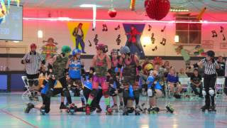 preview picture of video 'San Antonio Roller Derby 9.2.2012'