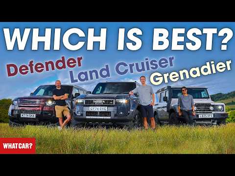 NEW Toyota Land Cruiser vs Land Rover Defender vs Ineos Grenadier review – What's the BEST 4x4?