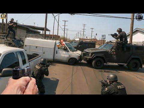 INSANE Police Chase Shootout 2025 – High-Speed Pursuit Caught on Dashcam #1