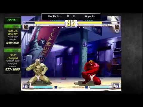 Shadaloo II Uppsala Street fighter 3d Strike Onoine Edition STOCKHOLM VS UPPSALA 4vs4 - 1 / 2