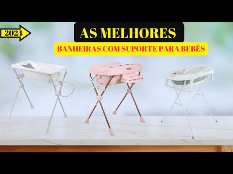 TOP 5 banheiras com suporte para bebês em oferta!