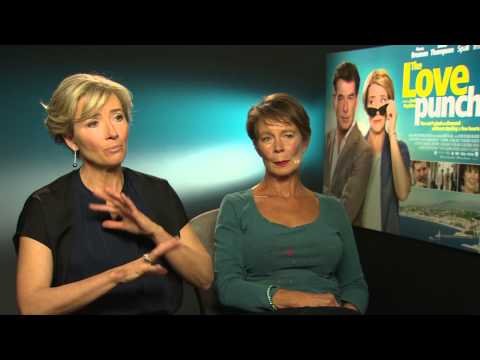 Love Punch - Emma Thompson and Celia Imrie Interview