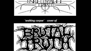 INTERVALLE BIZZARE (czech rep.) ´walking corpse´ BRUTAL TRUTH cover