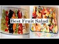 Healthy Fruit Salad / How to Make the Best Fruit Salad Recipe / Creamy Fruit Salad