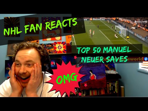 NHL FAN REACTS to Manuel Neuer Top 50 Epic Saves Ever - I'm Back