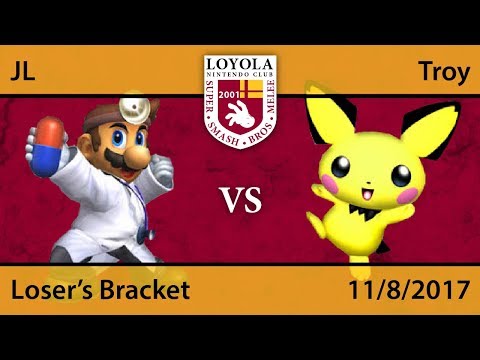 JL (Dr. Mario) vs. Troy (Pichu, Falco) | Loser's Bracket