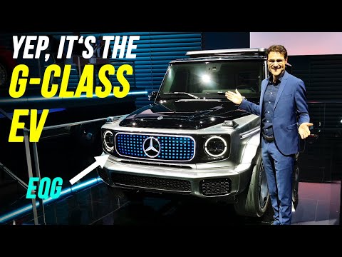 Mercedes G-Class EV⚡is coming! Electric EQG Premiere PREVIEW