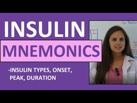 Insulin Onset Peak Duration Mnemonic Nursing | Types of Insulin Nursing NCLEX Review Video