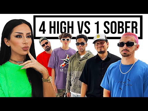 GUESS WHO’S HIGH? (4 Stoners vs 1 Secretly Sober)