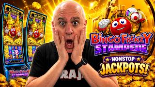 The Raja Finds a RED-HOT Bingo Frenzy Stampede Machine!