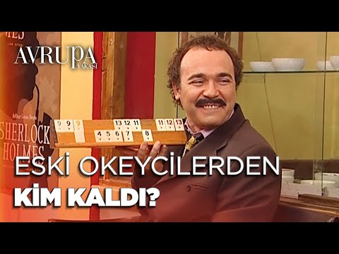 Burhan ve Sacit kumar masasında - Avrupa Yakası