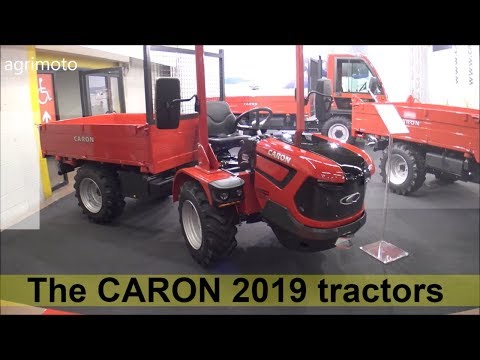 The CARON 2019 tractors - Show Room Italy