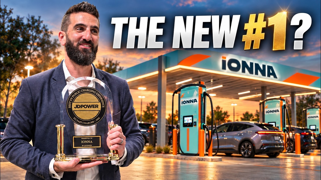 IONNA fast charging site with covered stalls