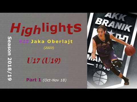 Highlights - Jaka Oberlajt Part 1 Season 2018/19
