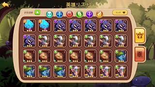 【idle heroes】アイドルヒーローズ#7一般召喚100連&友情召喚90連