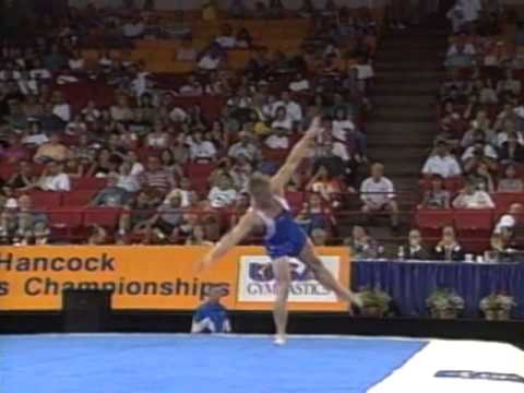 Jason Gatson - Floor Exercise - 1997 U.S. Gymnastics Championships - Men