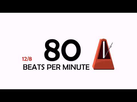 80 BPM 12/8 Metronome