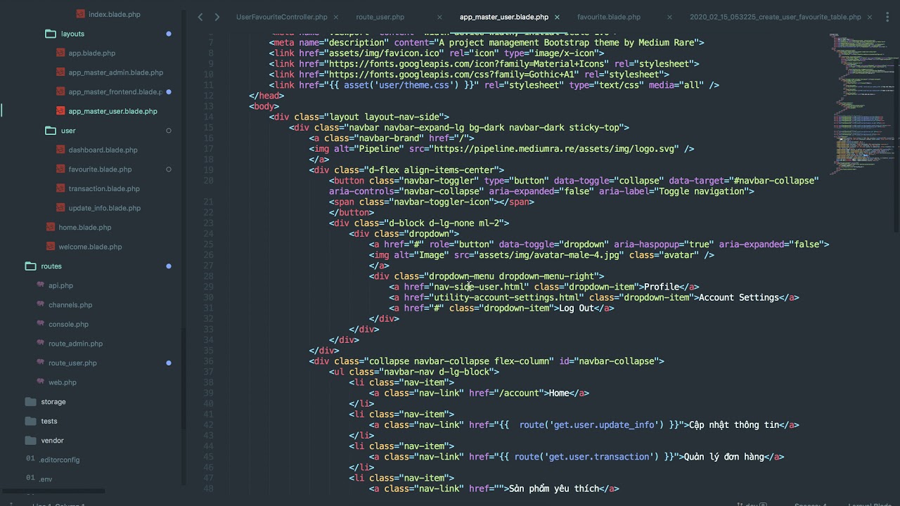 [Seri] - Website đồng hồ - Hiển thị sản phẩm yêu thích trong phần quản lý