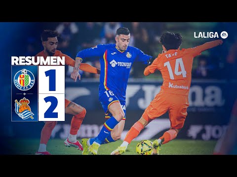 ⚽ Resumen | Getafe CF 1-2 Real Sociedad | J19 LALIGA