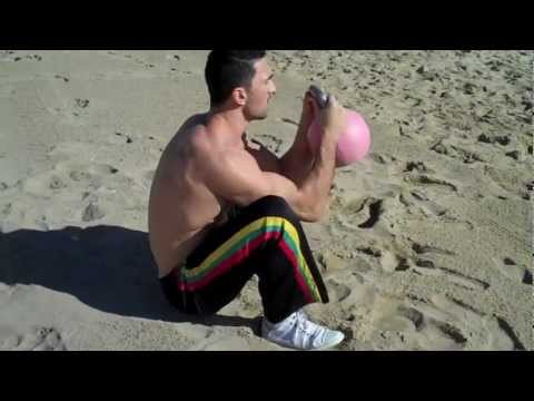 Deck squat with kettlebell