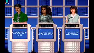 DOS  Game: Jeopardy! (1993 GameTek, Inc.)