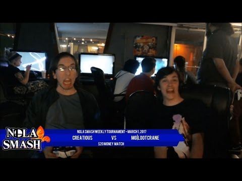 NOLA Smash Weekly Extra 3/1: Money Match - Creatious vs MG|LootCrane