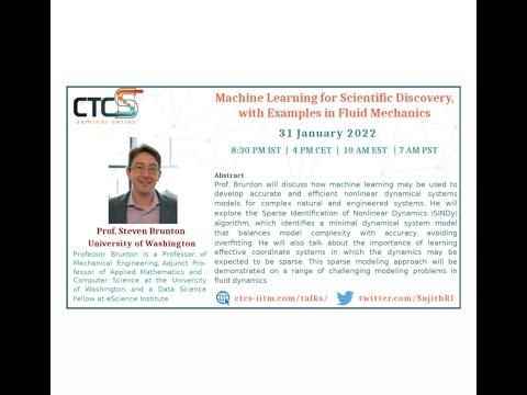 Critical Transitions in Complex Systems - Talk by Prof. Steven Brunton