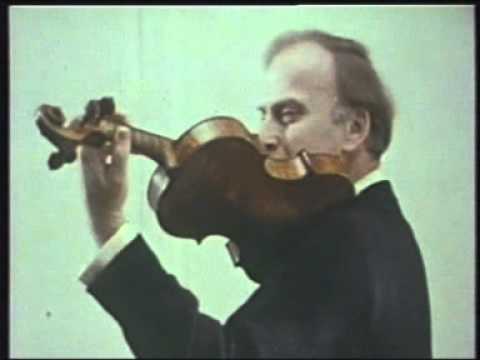 Yehudi Menuhin - 3 of 6 Violin Lessons, Left Hand First Exercises