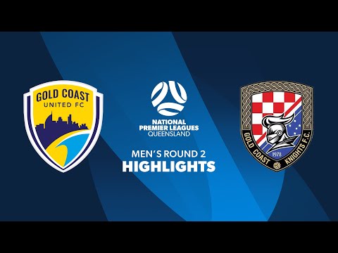 NPL Men's R2 - Gold Coast United vs. Gold Coast Knights Highlights