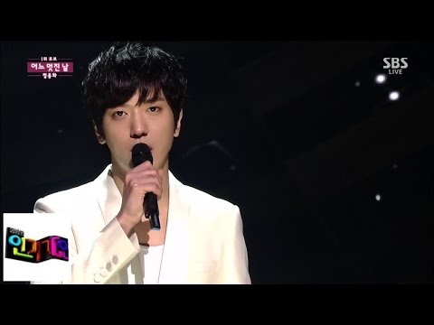 Jong Yong Hwa, a sensitive stage of compassion and compassion @ popular song Inkigayo 150201