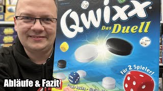 Qwixx - Das Duell (NSV) - das erfolgreiche Roll & Write als 2-Personen-Spiel ab 8 Jahre