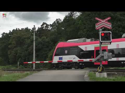 Železniční přejezd Blansko/Dolní Lhota [P6802] - 2.9.2023 / Czech railroad crossing