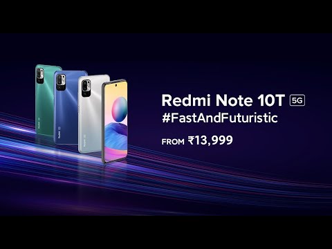 Redmi Note 10T 5G | Fast and Futuristic