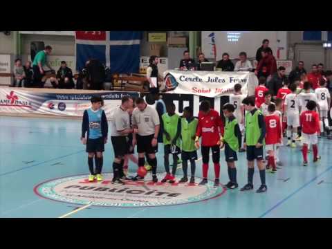 Demi-finale Futsal U13 St Malo (Adrien Moncet) le Havre AC vs RC Joinville, 28 12 16