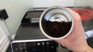 How To Refill Coffee Beans On Philips 4400 Coffee Machine-Tutorial
