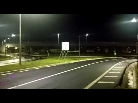 Rally car test drive