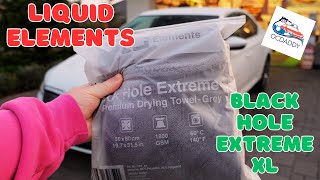 Liquid Elements Black Hole Extreme XL (szárazoló kendő) teszt - HU