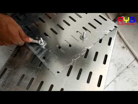 How to Install  cable tray Practical Skills Video