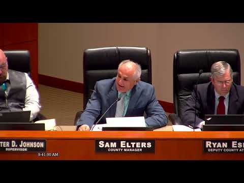 Board of Supervisors Meeting - 04/01/2024