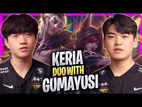 GUMAYUSI DUO WITH KERIA! - T1 Gumayusi Plays Xayah ADC vs Draven! | Season 2023