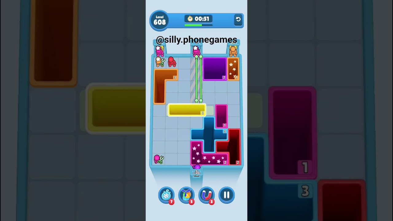 Drop Away Level 608 Walkthrough Solution