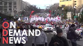 Anti-Abortion Protesters Descend on Washington DC